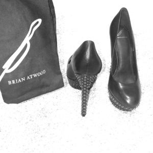 Brian Atwood stud pumps